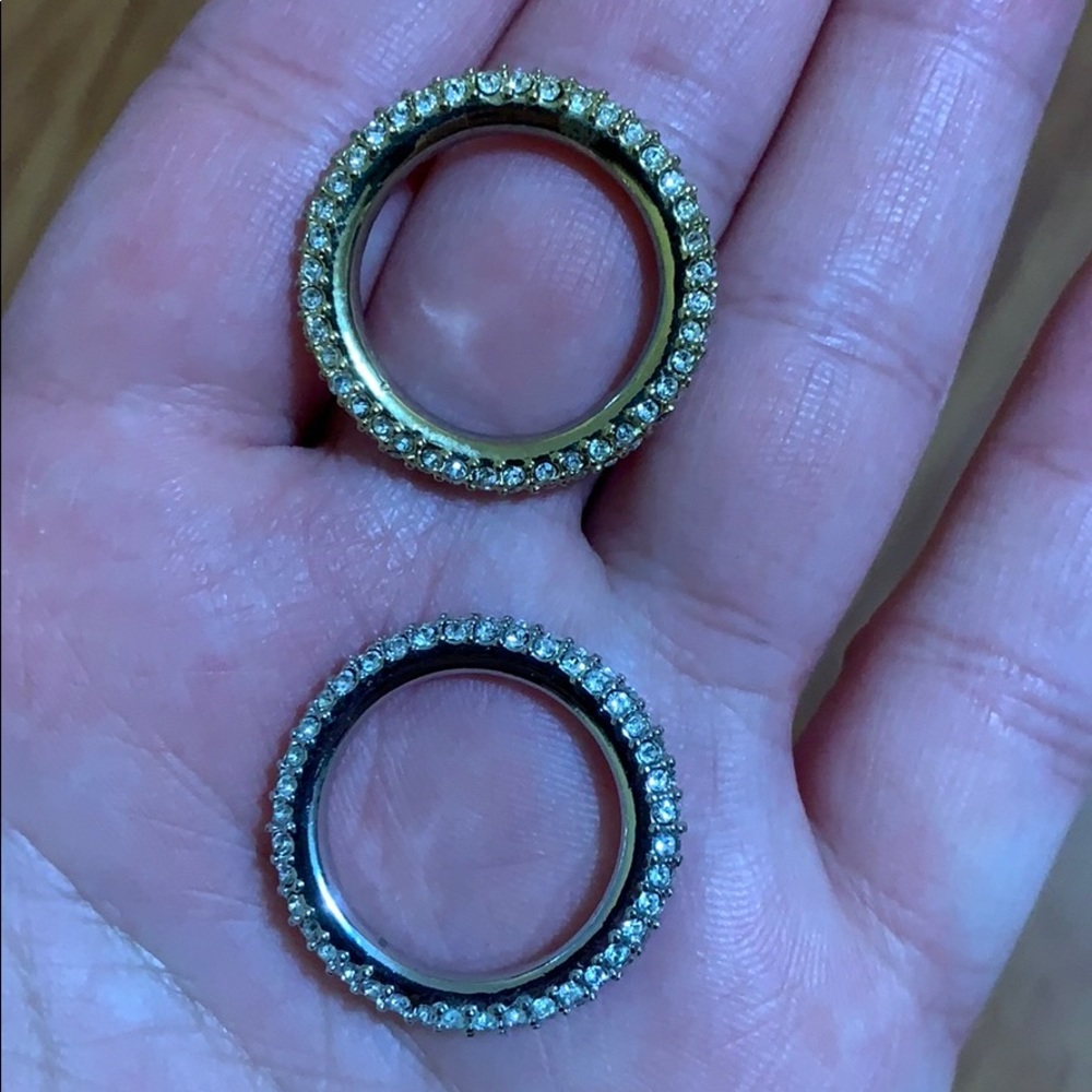 Rhinestone rings - Picture 3 of 3